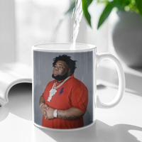 Rod Wave Rapper Coffee Mug 11oz Fun Ceramic Coffee Tea Cocoa Cup Handle Tea Drink Cup