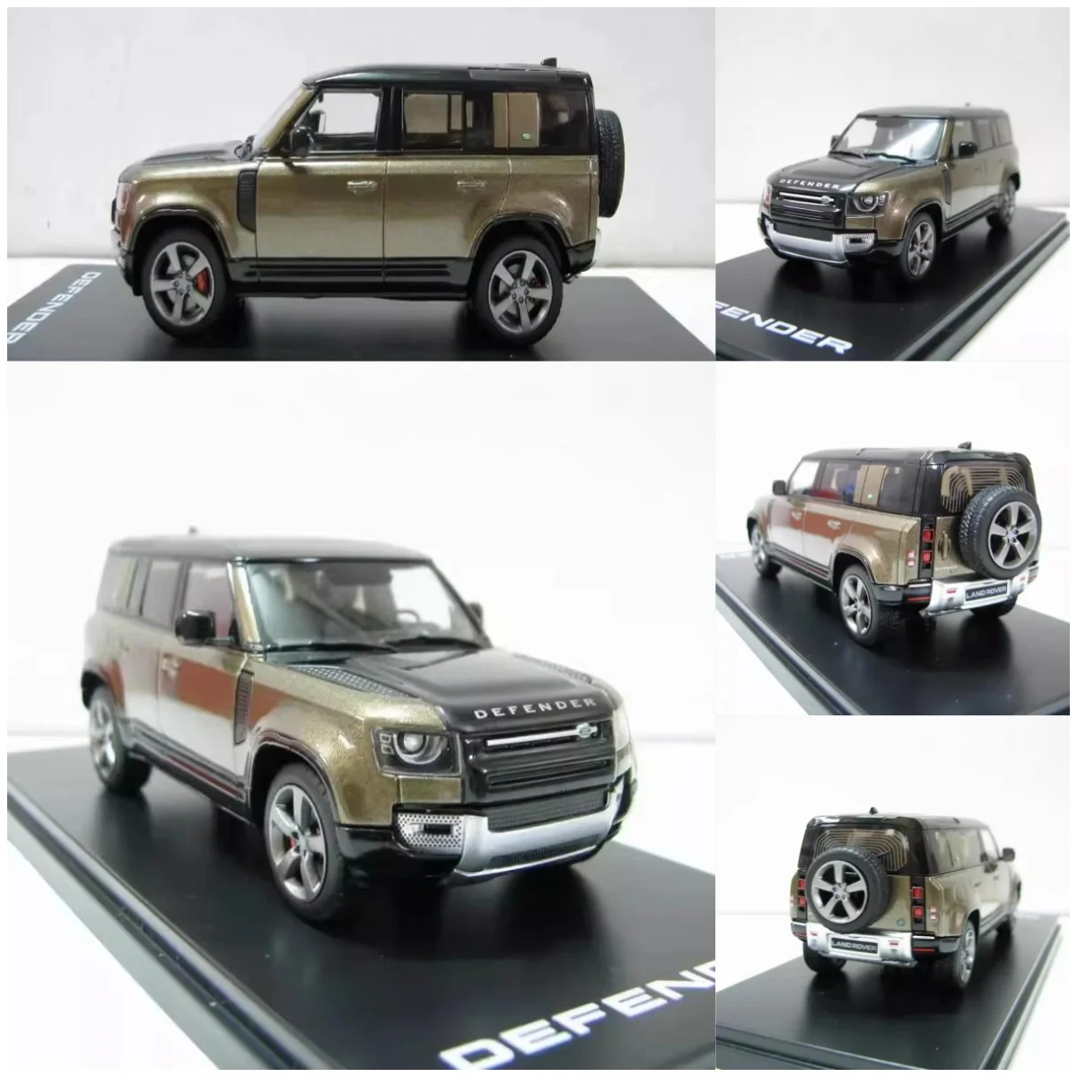 

Модель TSM Diecast в масштабе 1:43, Land Rover Defender 110 X, новая модель автомобиля из сплава, коричневый цвет.