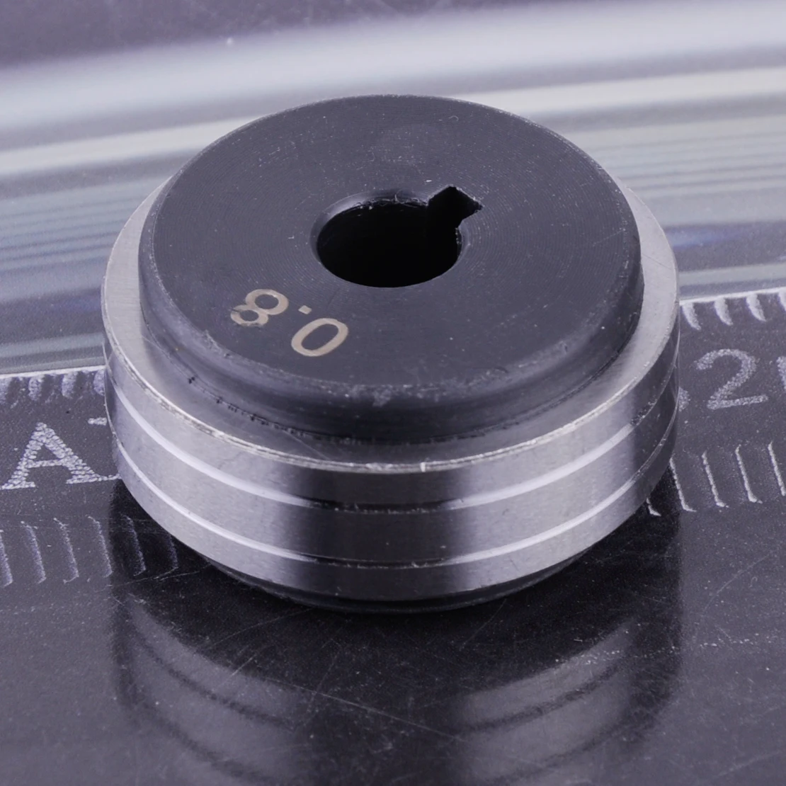 

0.6-0.8 MIG Welder Wire Feed Drive Roller Replacement Parts Kunrled- Groove .030"-.035" Durable Steel