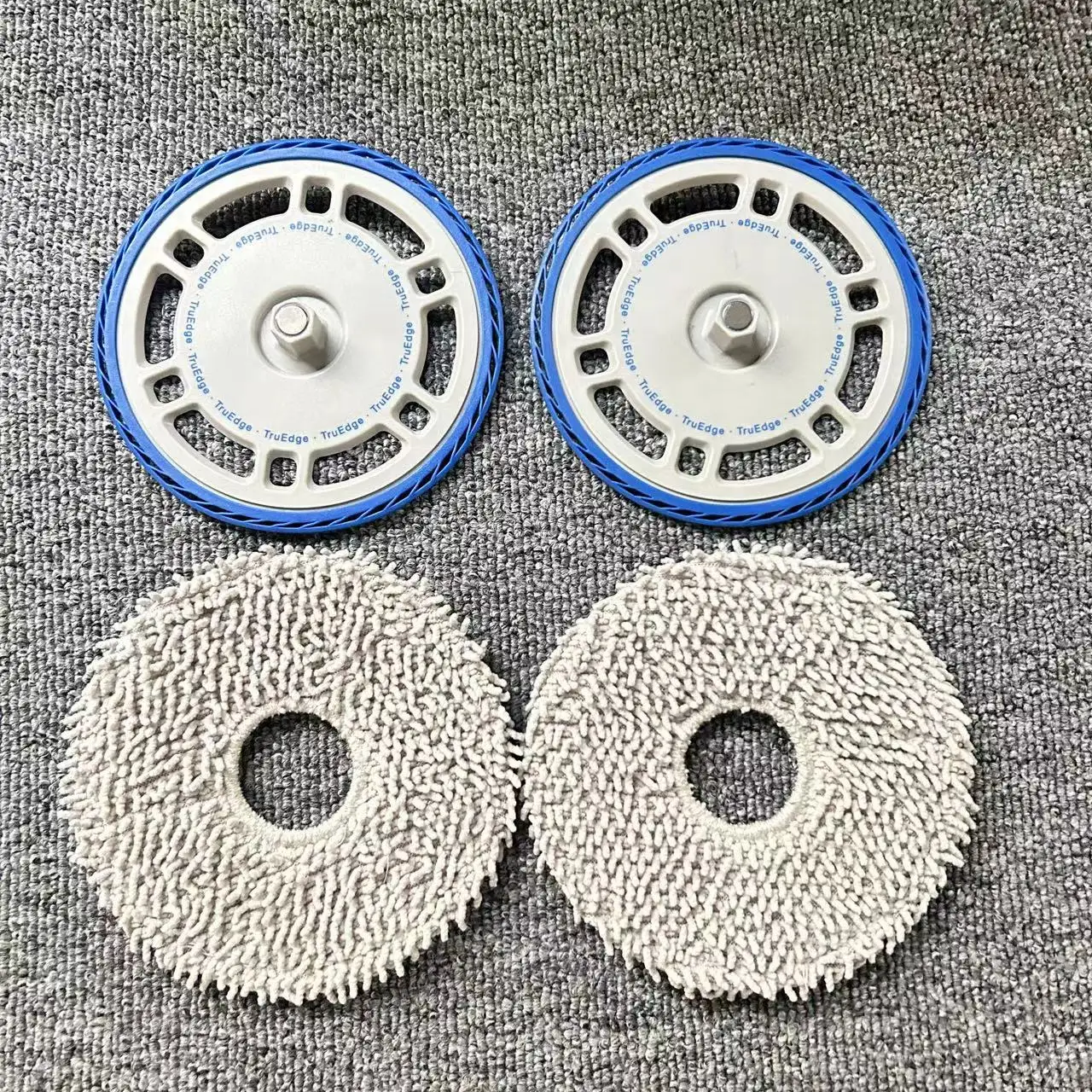 Ecovacs DEEBOT T50max/T50pro/T50omni Robot Vacuum: Original Cleaning Disk and Mop Bracket with Minor Cosmetic Flaws