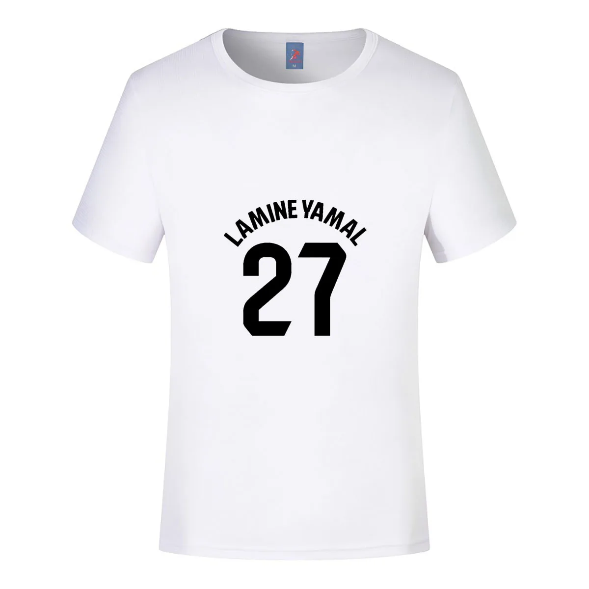 Lamine Yamal Printed T-shirt Spanish Football Player Men Women Short-sleeved Cotton Clothing Streetwear Tops