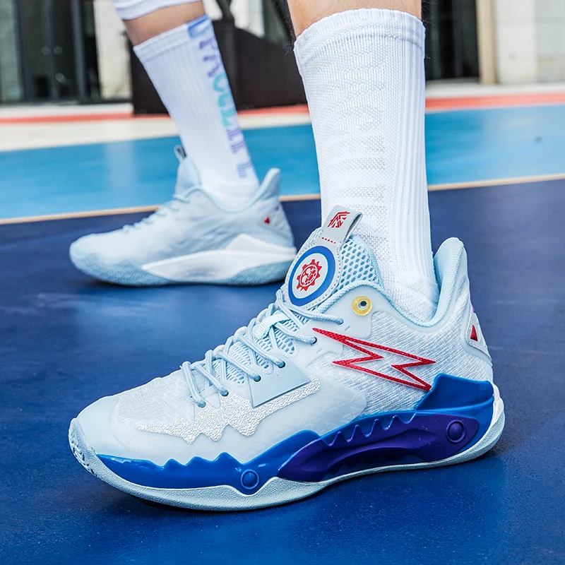 

High quality basketball shoes, waterproof casual sports shoes, autumn sports shoes, shock-absorbing and breathable basketball sh