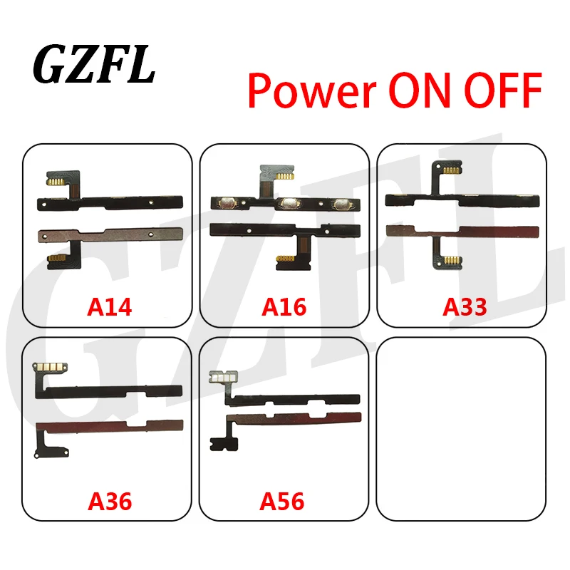 

New Original Power ON OFF Mute Switch Control Key Volume Button Flex Cable For Tecno itel A14 A16 A33 A36 A56