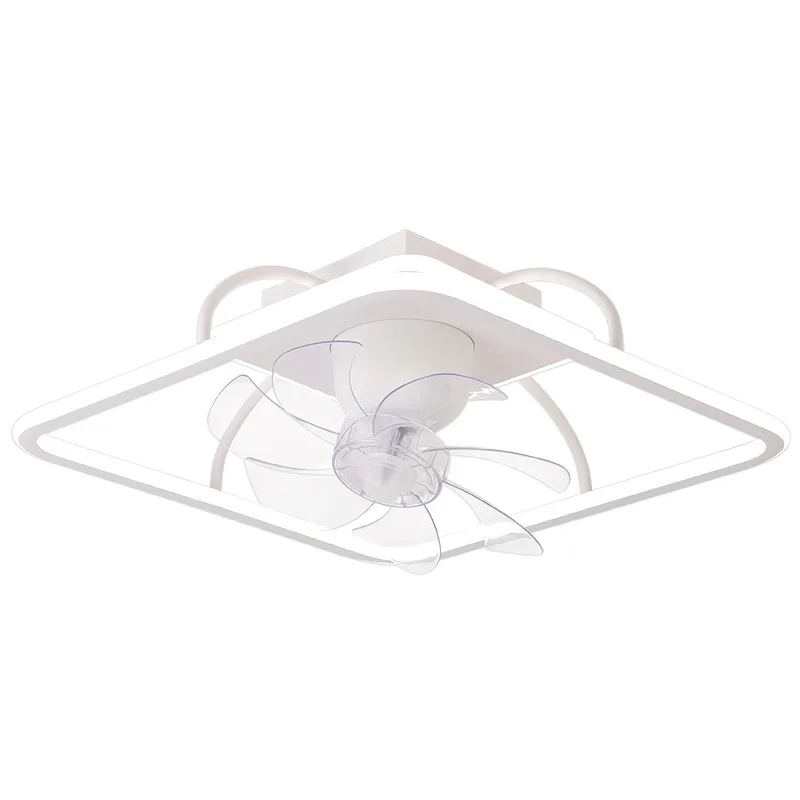 

New modern minimalist bedroom light, shaking head fan room ceiling light