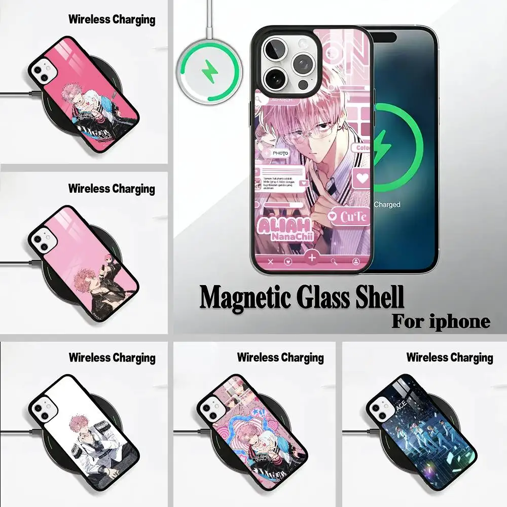 

T-Tamon's-S Side Wireless charging phone case compatible with iPhone 17/16/15/14/13/12/11