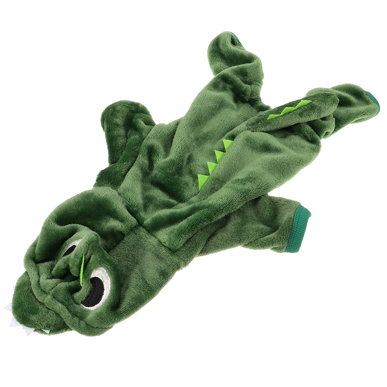 

Dog Hoodie Thickened Windproof Warmth Puppy Dinosaur Costume Pet Clothing For Small Medium Dogs Autumn Outdoor Wear