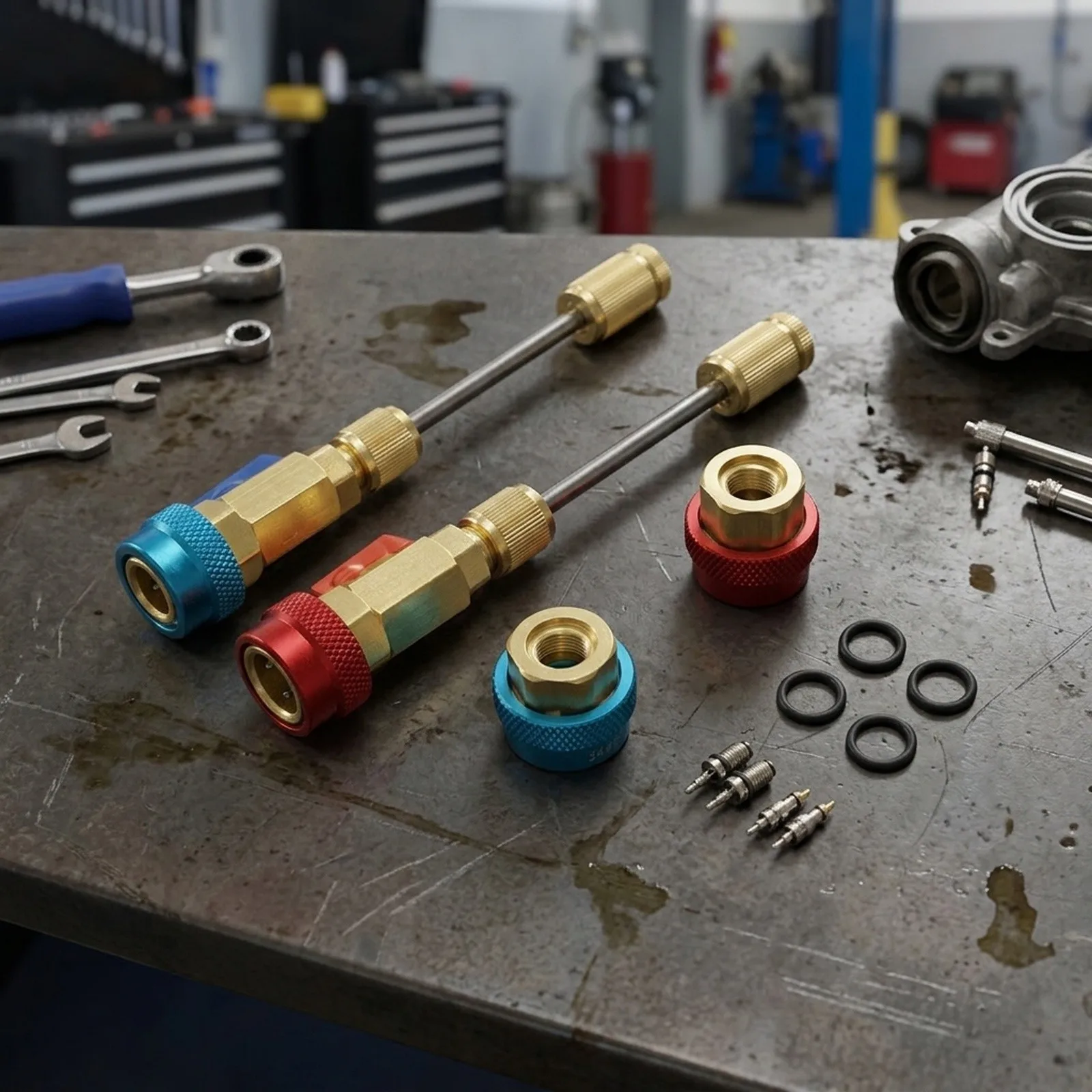 to For R1234YF AC for service Tool for Valve Core Replacement in Vehicle Air Conditioning Systems Without Coolant Evacuation