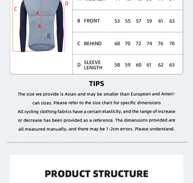 YKYWBIKE Winter Herren Radtrikot 5-15 ° C Thermofleece-Radsportbekleidung Fahrradjacke MTB Rennradjacke Radfahrer-Oberteile – Detail 3