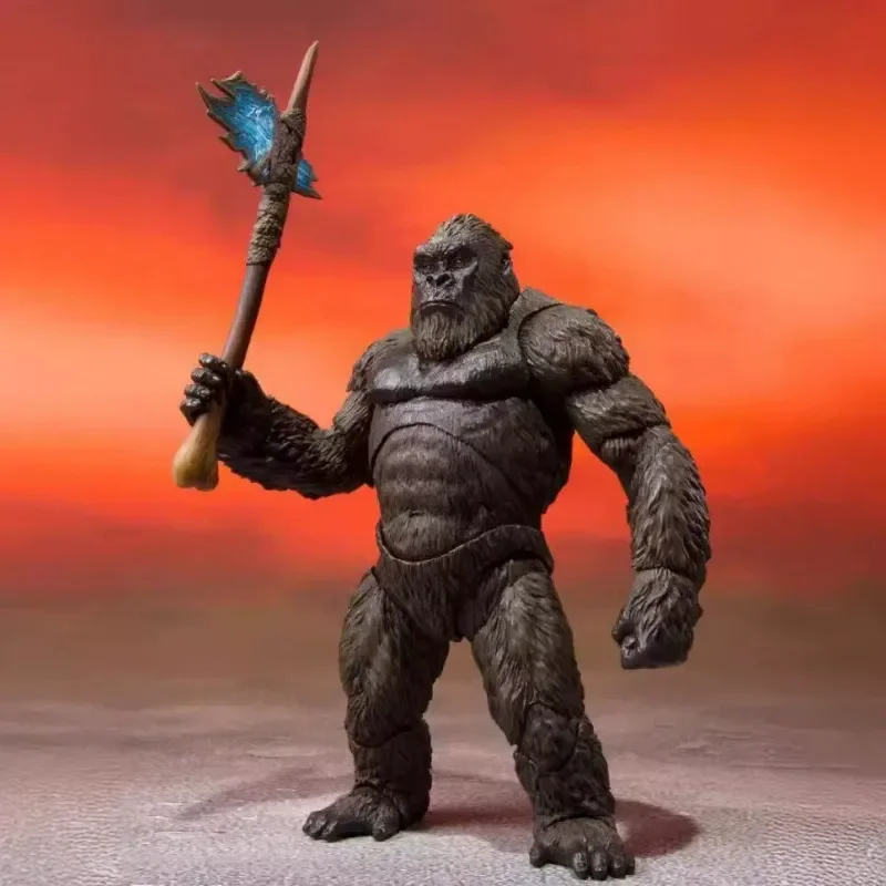 

Planet Of The Apes Series Kong Movie Version Articulated Gorilla Figure Model Collect Decorate Film Peripheral Birthday Gifts