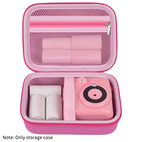 Kids Camera Case Compatible with VTech/KidiZoom PrintCam & Thermal Rolls Print Refill Paper, Toddler Instant Cameras storage bag