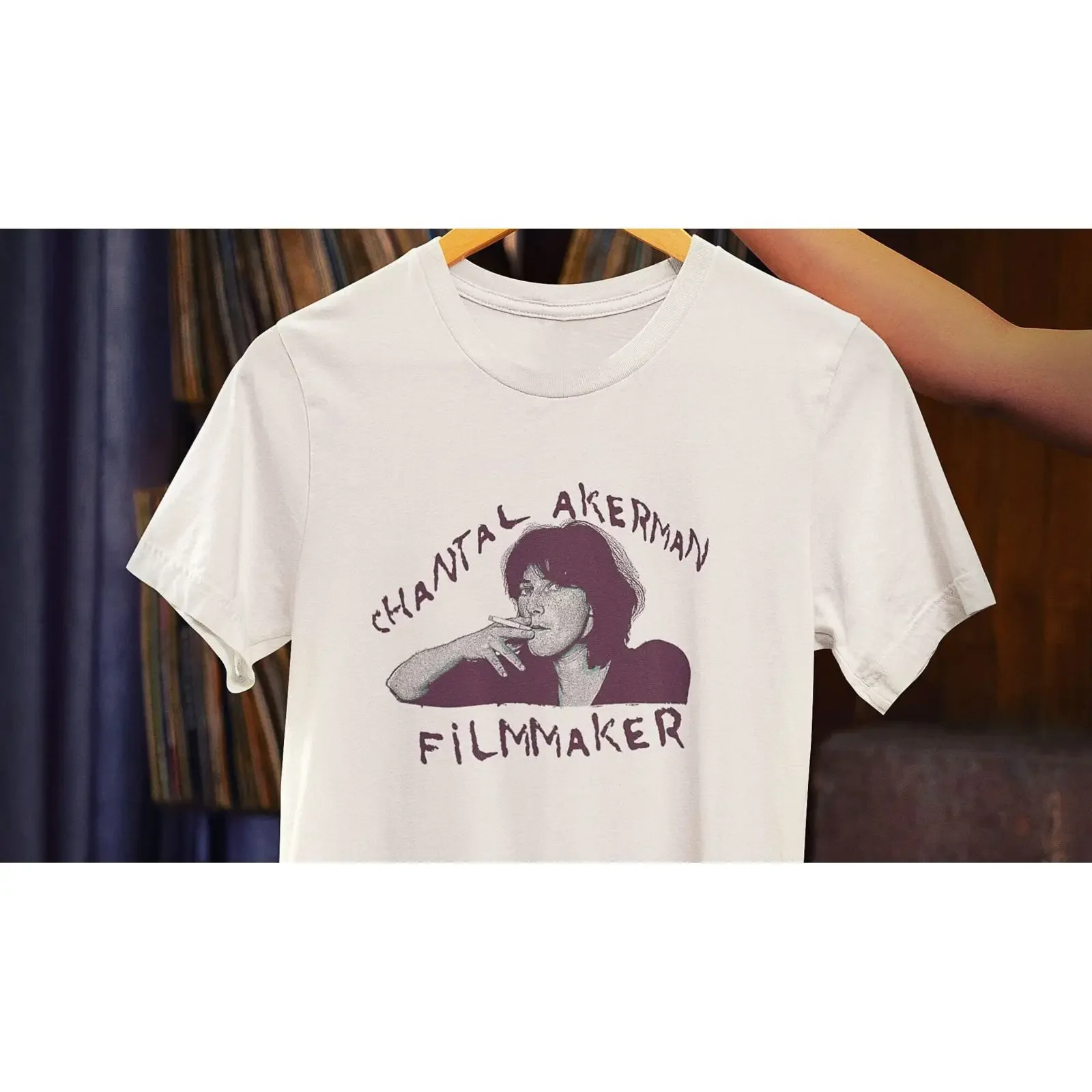 Chantal Akerman T Shirt Jeanne Dielman Arthouse Film vintage Washed fashion streetwear Soft Stylish homme Stretched Breathable