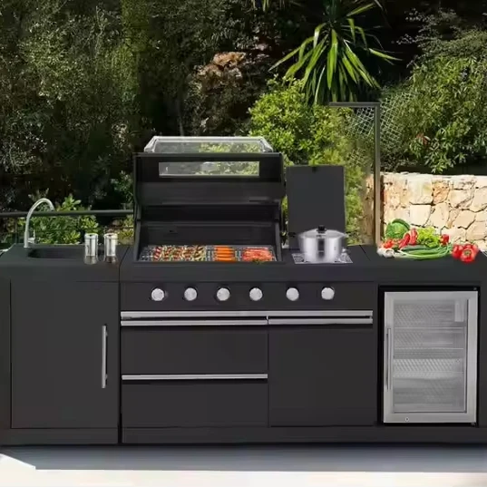 

Modular Kitchen Cabinet Barbecue Grill Smoker Bbq Grills Wholesale Outdoor Kitchen