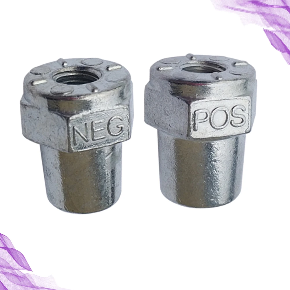 

1 Pair Refit Adapter Auto Car Pile Head Pile Head Durable Replacement Connector For Truck Accessory