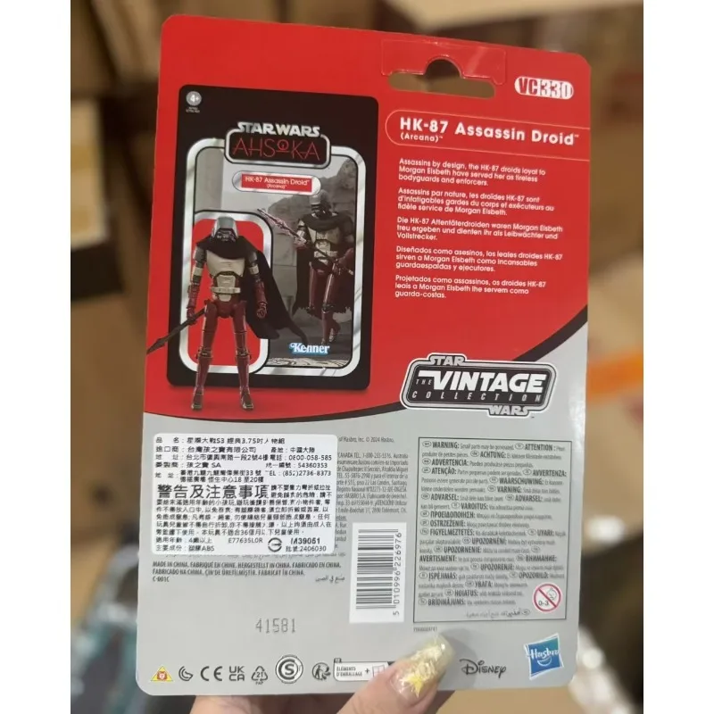 Nouveau Original Hasbro Star Wars 3.75 pouces Ahsoka TV drame HK-87 figurine jouets modèle cadeau