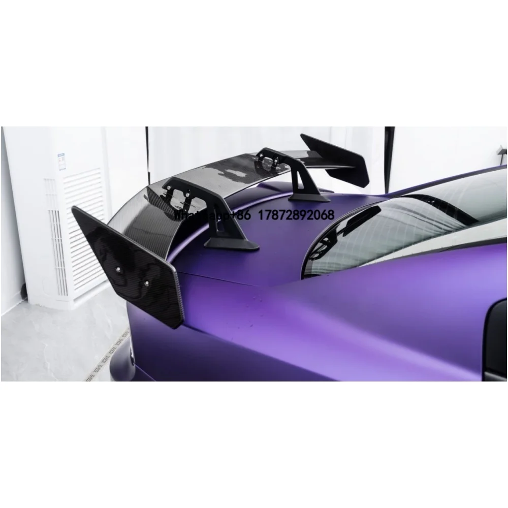 

High Quality Dry Carbon Fiber Rear Trunk Spoiler Wing New Style Fitment for Dodge Charger 2015-2023 Replacement Car Fenders