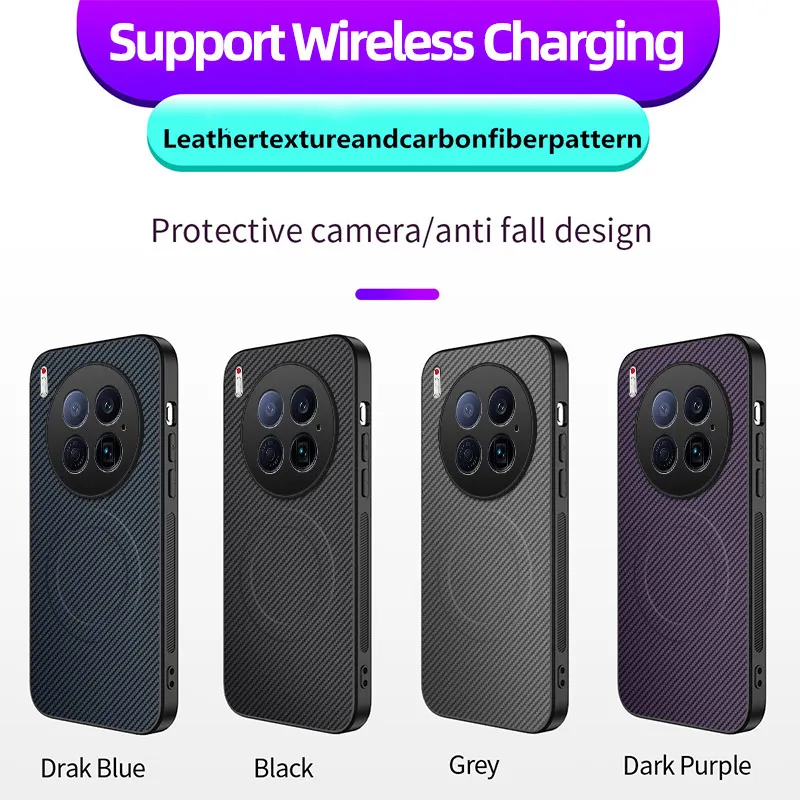 ل Tecno Camon 40 Premier واقية الغطاء الخلفي لينة سيليكون ألياف الكربون المغناطيسي Coques Tecno Camon 30 Camon 40