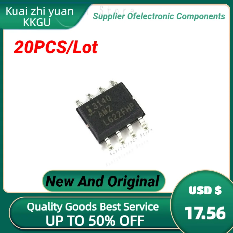 20PCS/Lot New And Original CA3140AMZ96 SOP-8 CA3140 CA3140AMZ SOP8 Operational Amplifiers Quality Goods