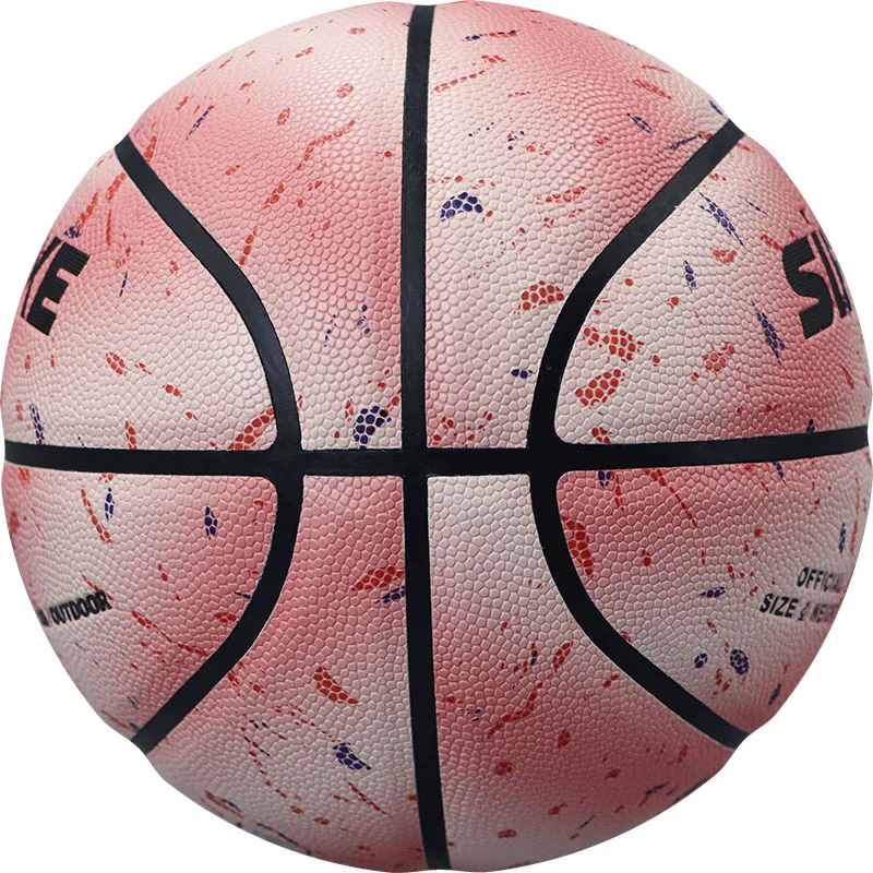 SIPAKE バスケットボール サイズ 7 公式認定競技バスケットボール PU 標準ボール メンズ レディース トレーニングボール チーム