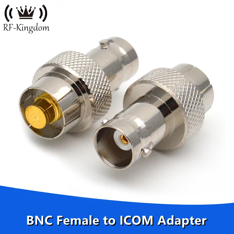 BNC Female Antenna Adapter for ICOM Radio Test Head Walkie-talkie GP88S Hand Station AD-98FSC Antenna Adapter