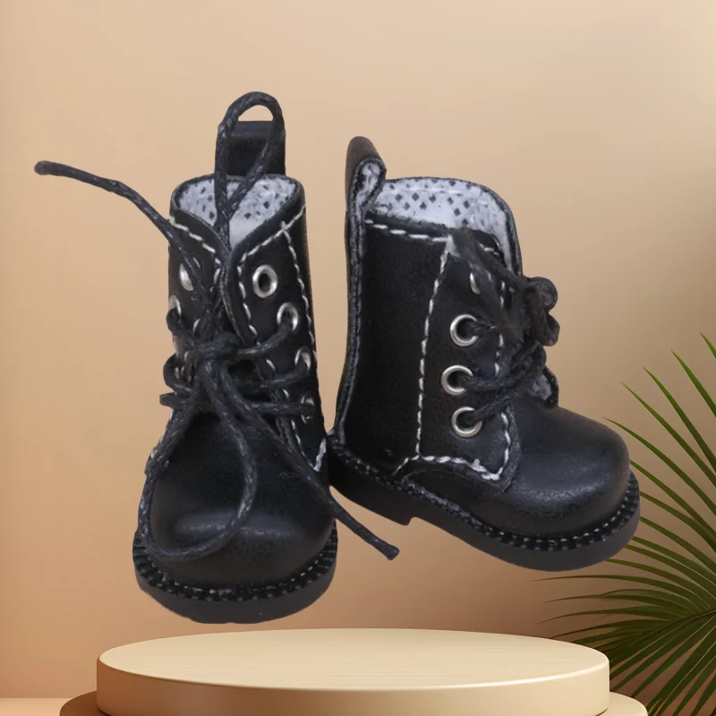 

Tilda 1/8 Doll Boots Toy Shoes For Blythe OB24 OB26,Lovely Mini Short Boots for Blyth Ball Joint Doll Toys Accessories for Girls