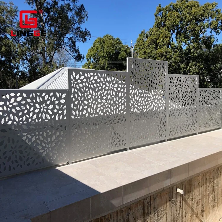 Commercial Observation Deck Custom Rainproof Fence Insect Repellent Household Safety Customized Patterns Staircase Railings