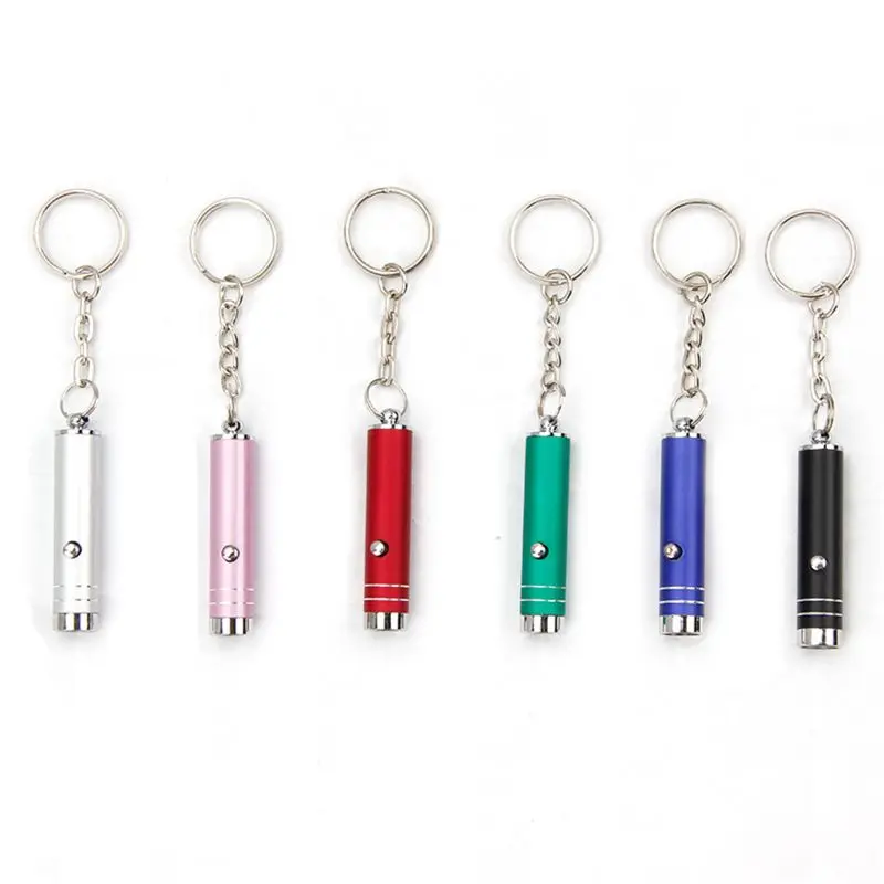 Mini Money Detector Ultraviolet Torch Lamp Keychain Torch with Hook LED Flashlight for Camping Outdoor Equipment Great Gifts