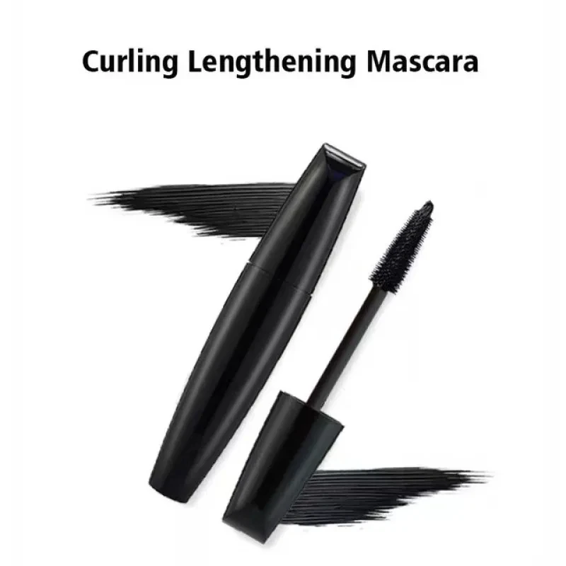 50pcs Custom Logo Mascara Waterproof Fast Dry Eyelashes Curling Lengthening Eye Lashes Cosmetics Makeup Branding