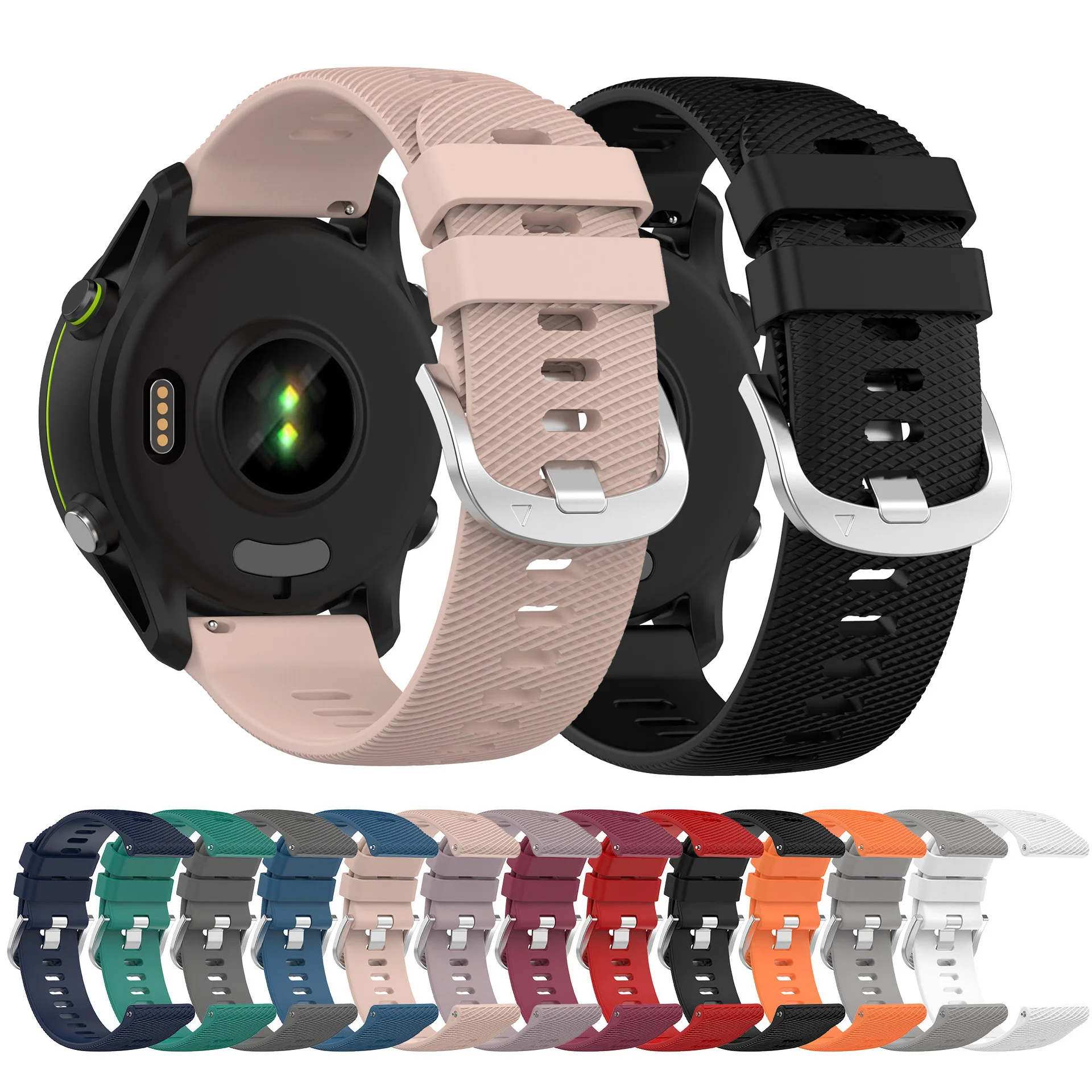 22mm Silicon Wristband Replacement Strap For HONOR Watch GS 3/GS Pro/MagicWatch 2 46mm/Magic Watch Band Watchband Bracelet Belt