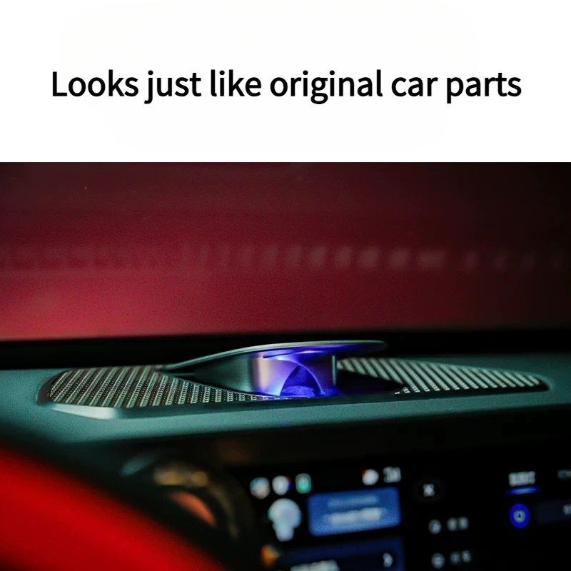 For GWM Wey 07 Lanshan Blue Mountain Center Speaker Upgrade with Light-Up Smart Rising Ambient Car Modification Accessories