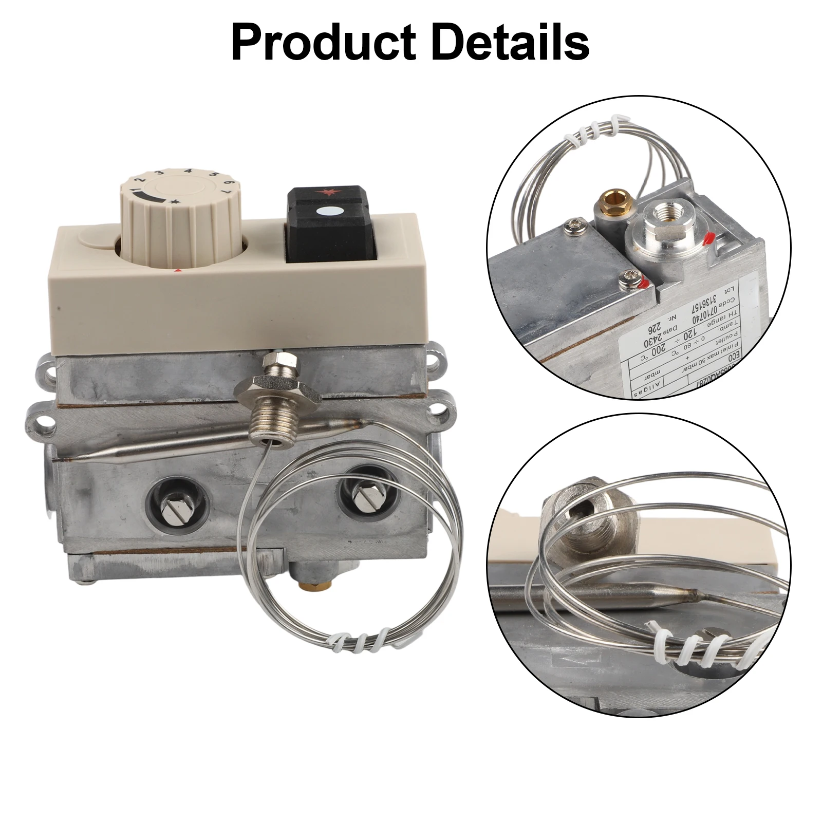 Thermostat 710 for Cooking Devices with Temperature Control from 120 200 Degrees Celsius for Smooth Functioning