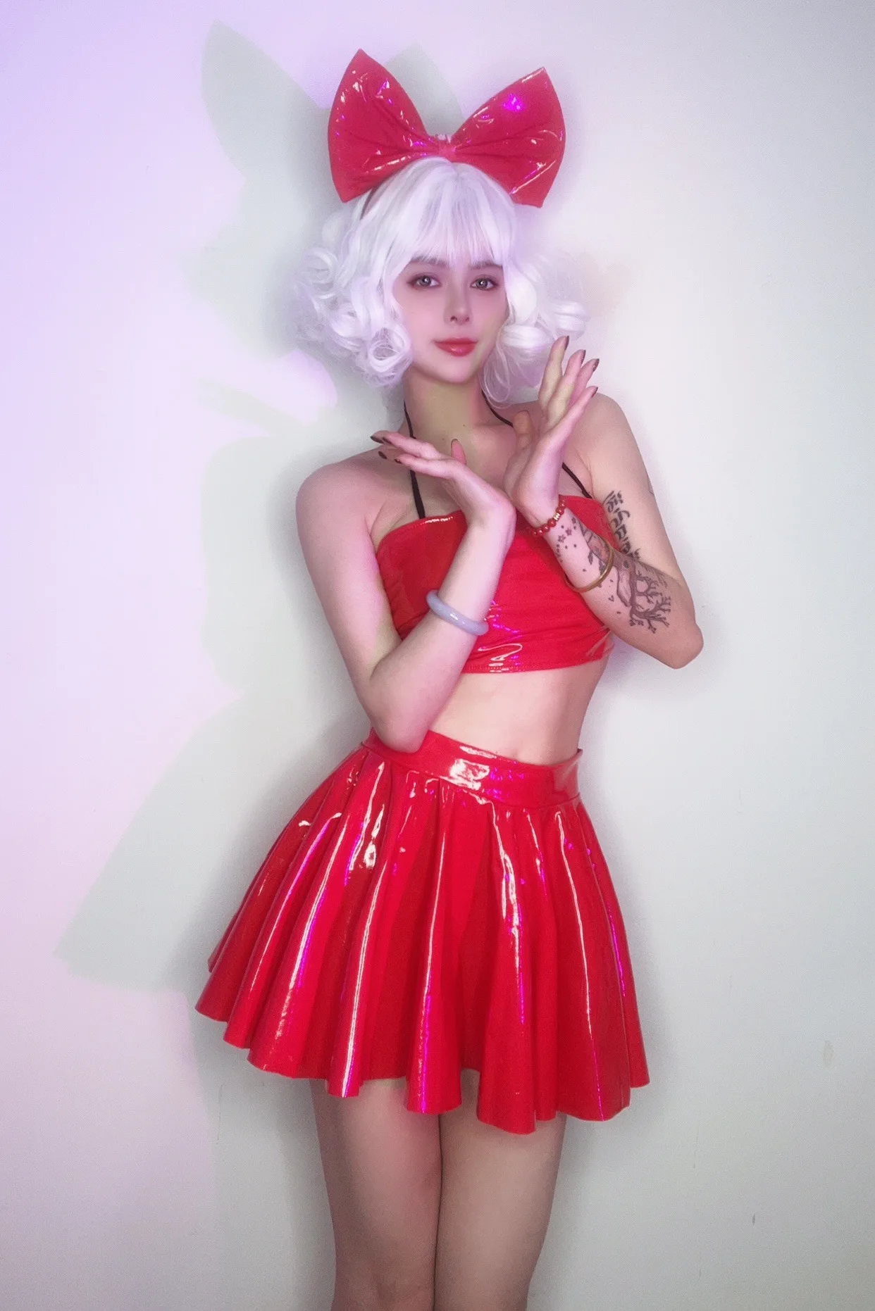 Fluorescencyjny kolor kostium do klubu nocnego kobieta seksowna odzież do tańca Gogo Party stroje Rave Bar odzież dla DJ-ów odzież do tańca na rurze VDL95