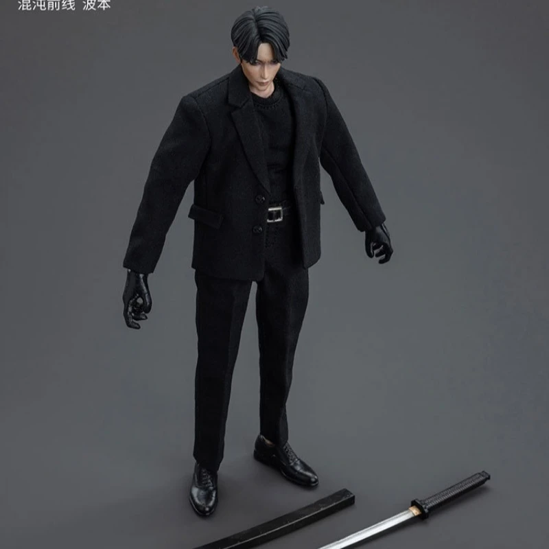 Suministro puntual JOYTOY Original LEVEL9 1/12 Chaos serie de primera línea Gangster Boben modelo de figura de acción juguetes modelo regalos para niños