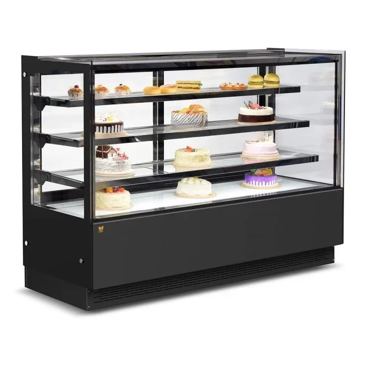 Air Cooling Refrigerated Bakery Display Cabinet Cake Showcase Refrigerator Cake Display Cabinet