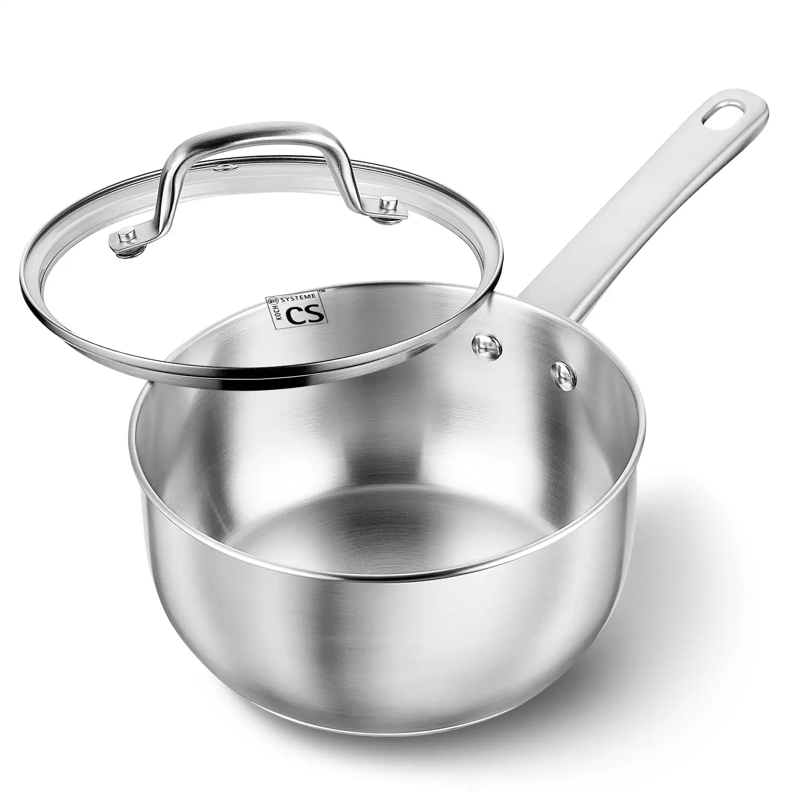 

2QT Stainless Steel Saucepan with Lid