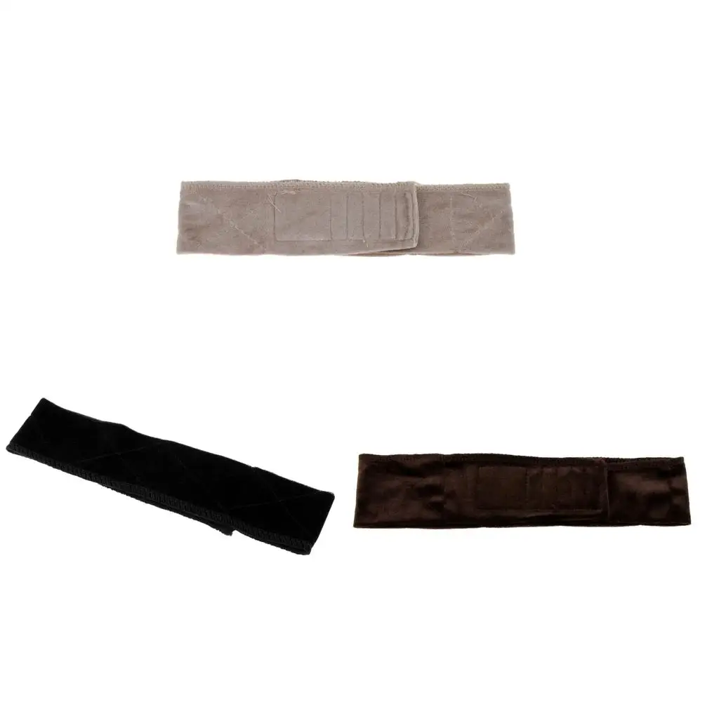 Wig Band Headband Smooth Cloth Adjustable Wig Grip Accessory for Highlighted Wig Human Hair Styles