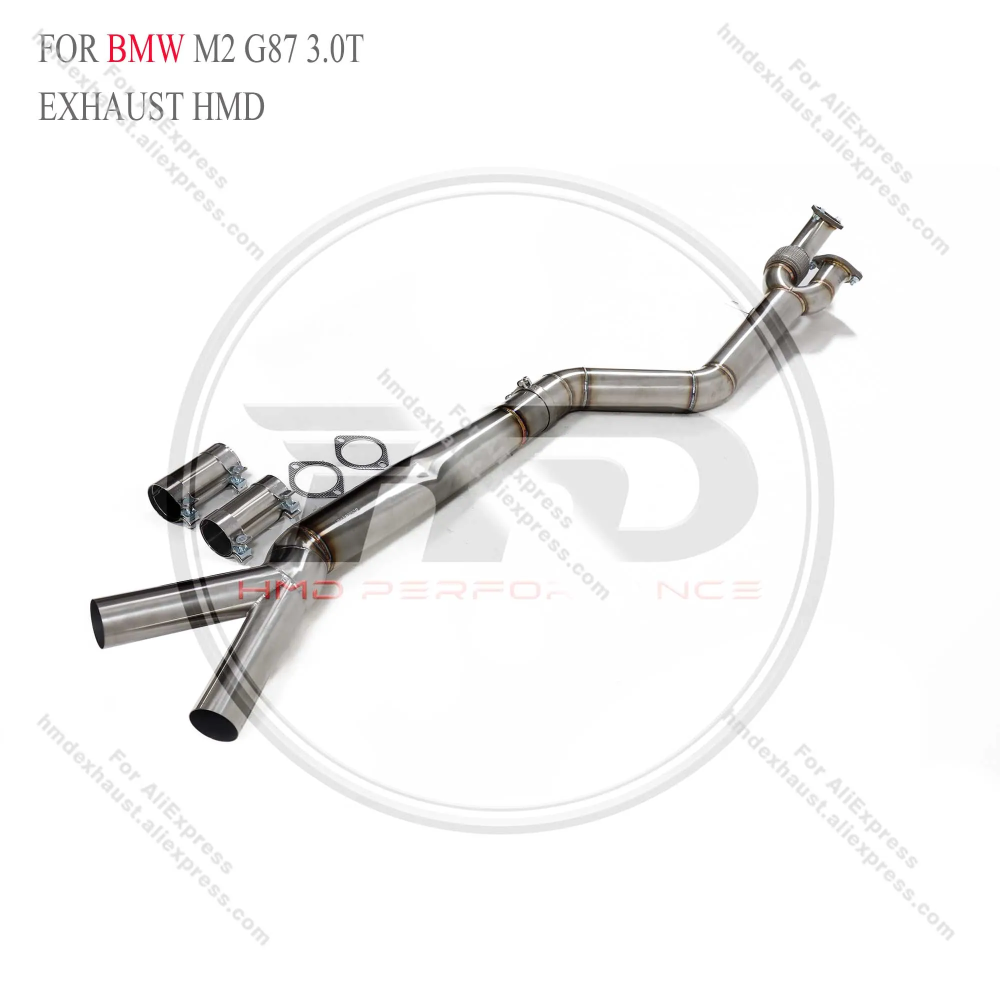 

HMD exhaust system high flow performance equal length mid pipe for BMW M2 G87 3.0T