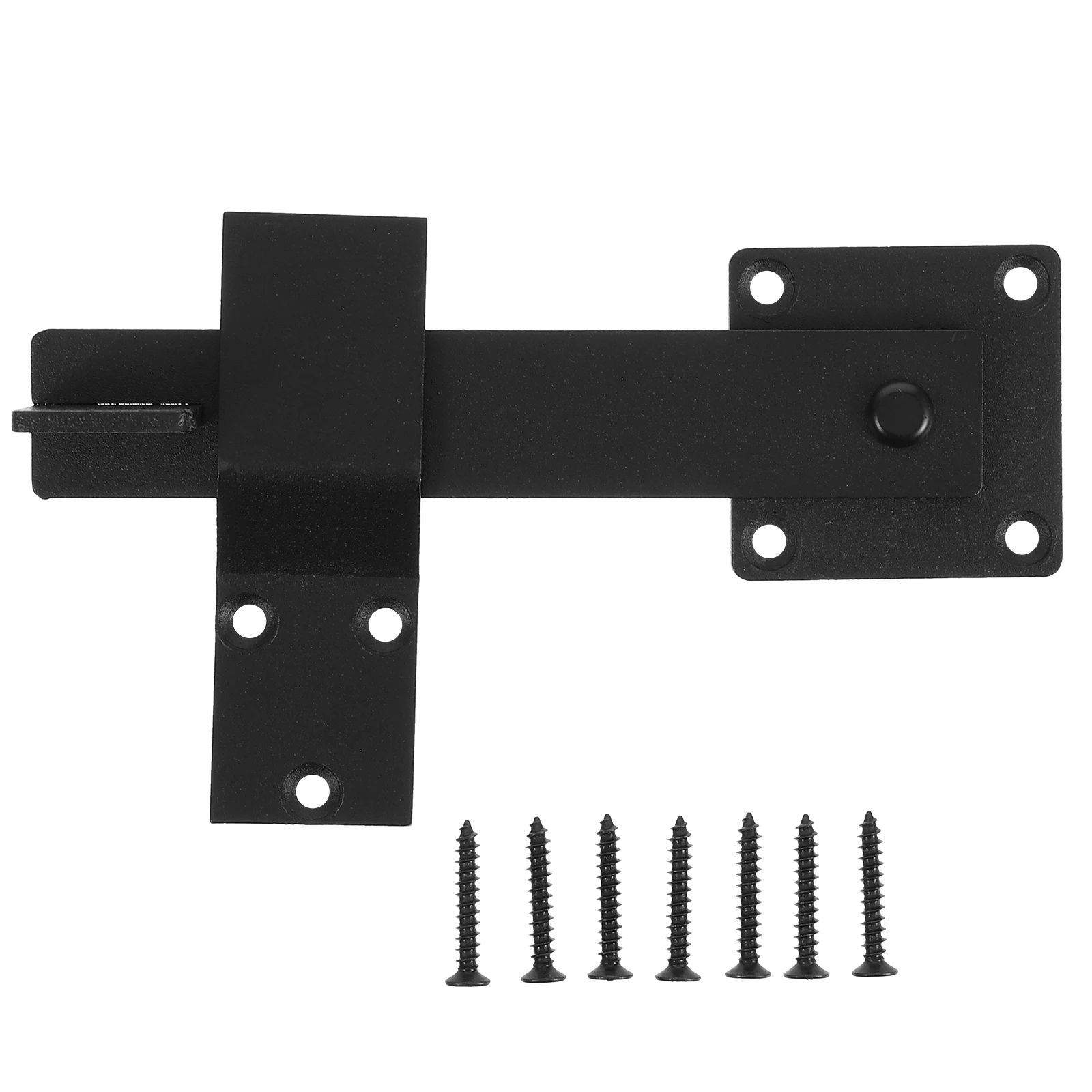 

Rotatable 360 Degree Door Latch Lock for Barn Wooden Gates Outdoor Fences Easy Install Heavy Duty Security Door Latch Locks
