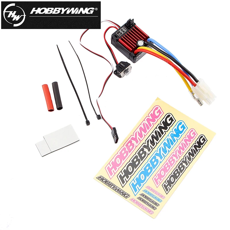 Original HobbyWing QuicRun 1060 60A Brushed Electronic Speed Controller ESC For 1:10 RC Car Waterproof