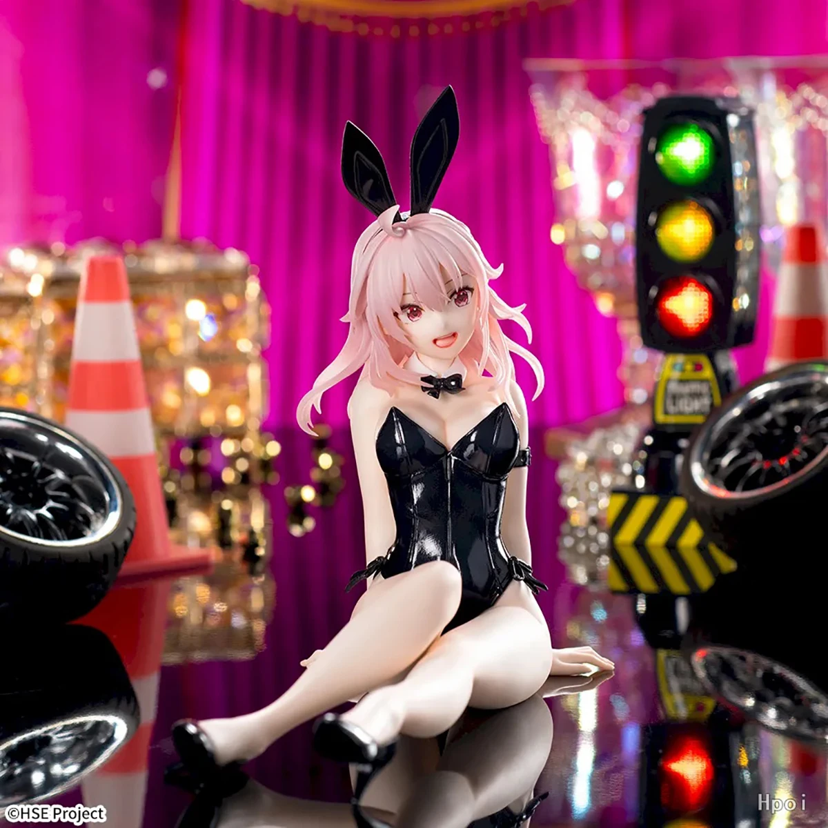 الأصلي الأصلي SEGA رسمت مسبقًا Yumemirize Highspeed Etoile Rindou Rin Bunny Ver. W=160mm H=110mm هدية شخصية أنيمي