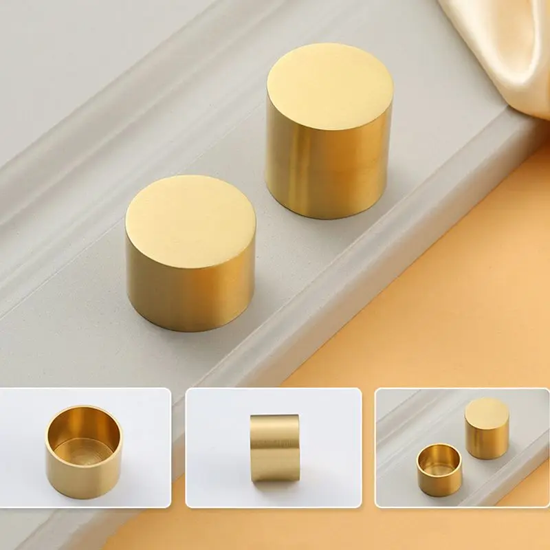 Cappuccio coprigambe per mobili in rame da 4 pezzi, protezioni per gambe rotonde per sedie, protezioni per pavimenti, coprisedili per divani da tavolo dorati