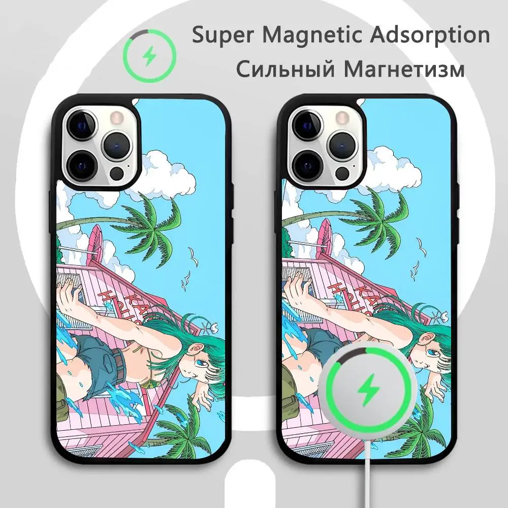 

EPC Bulma Phone Case Strong Magnetic For IPhone 16 15 14 13 Pro Max 11 12 Mini For Magsafe