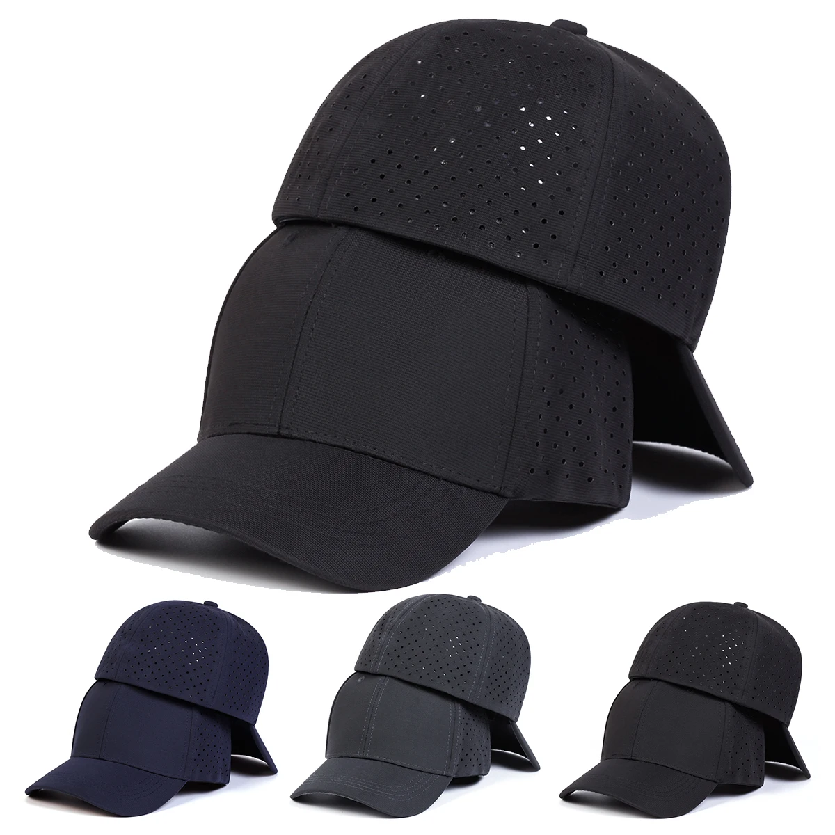 Unisex Light Plate Rear Sealing Breathable Baseball Net Caps Hip Hop Cap Spring Summer Outdoor Casual Hats Sunscreen Hat