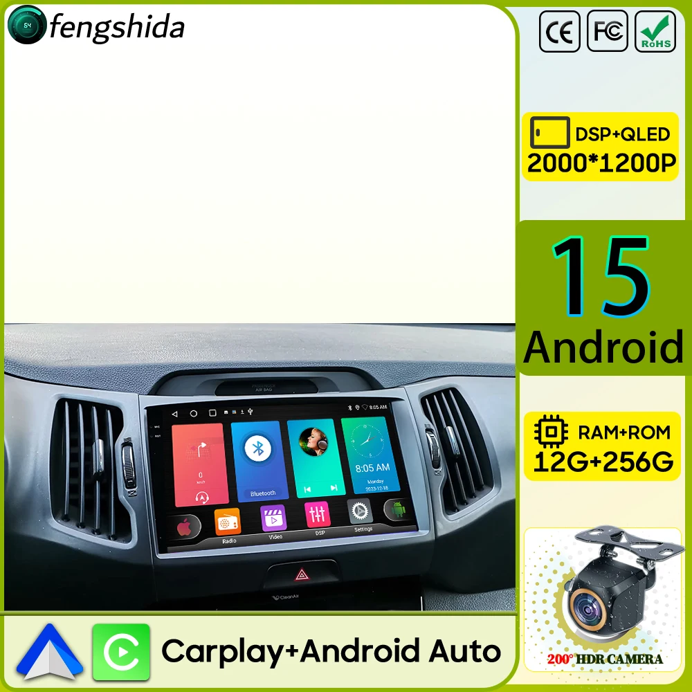Car Radio Carplay F… - image