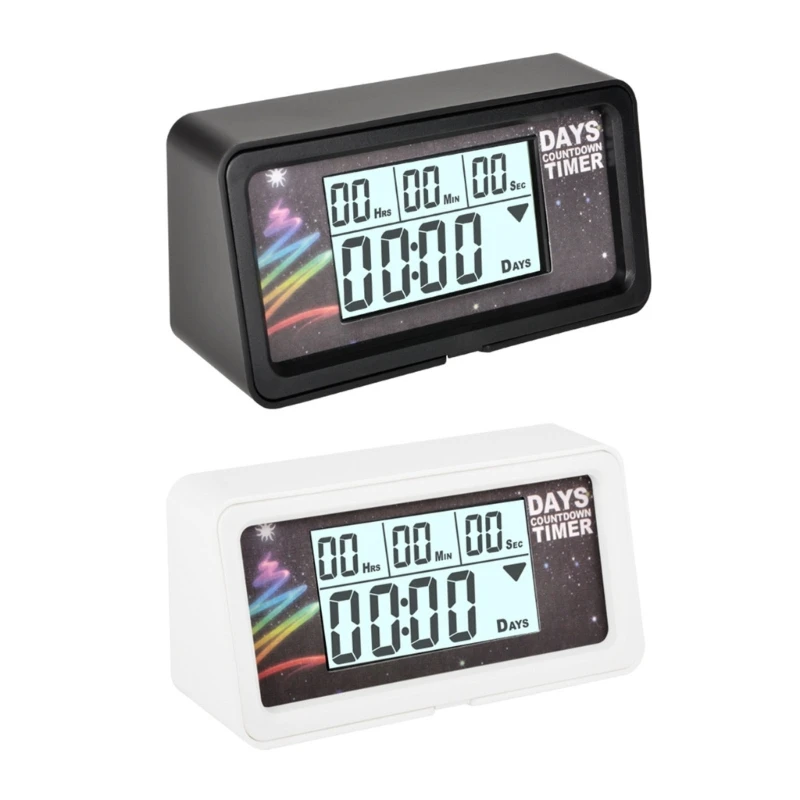 

Digital Timers Countdown 999-Days Clock LCD Event Reminder Countdown Timer Clock Digital Kitchen Timer for Learning