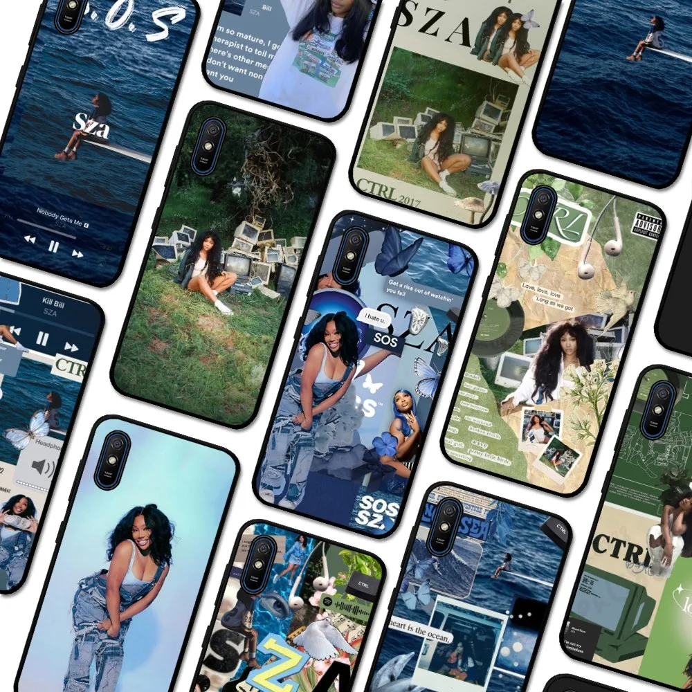 Singer SZA SOS Phone Case For Redmi 5 6 7 8 9 10 Plus Pro 6 7 8 9 A GO K20 K30 K40 Pro Plus F3 Fundas