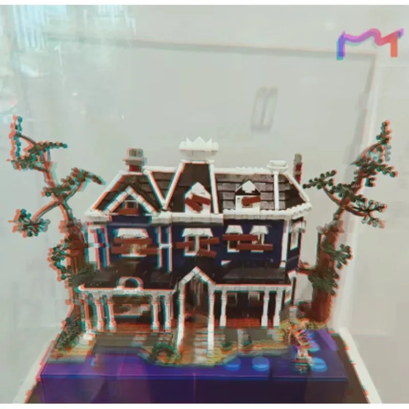 2026 New 2593pcs Creel House Building Blocks Stranger Event Series Creative Diy Assembly Model Bricks Desktop Display Ornament