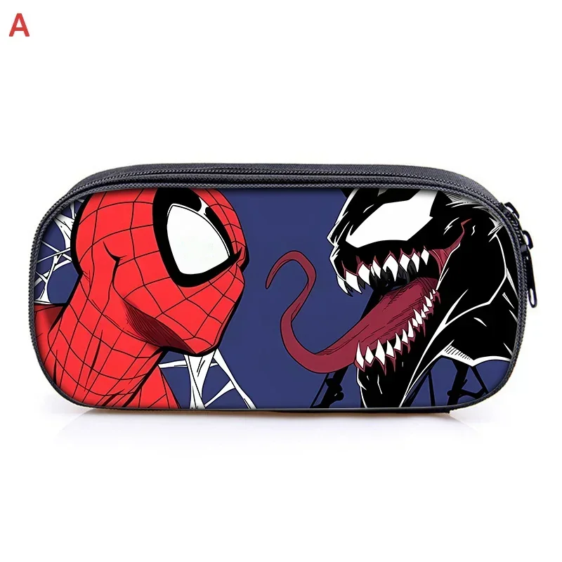 مقلمة ديزني مارفل هيروز أنيمي تشيلدرن المحمولة أفنجرز فيلم الكرتون الطباعة طالب اللوازم المدرسية تخزين القلم حقيبة