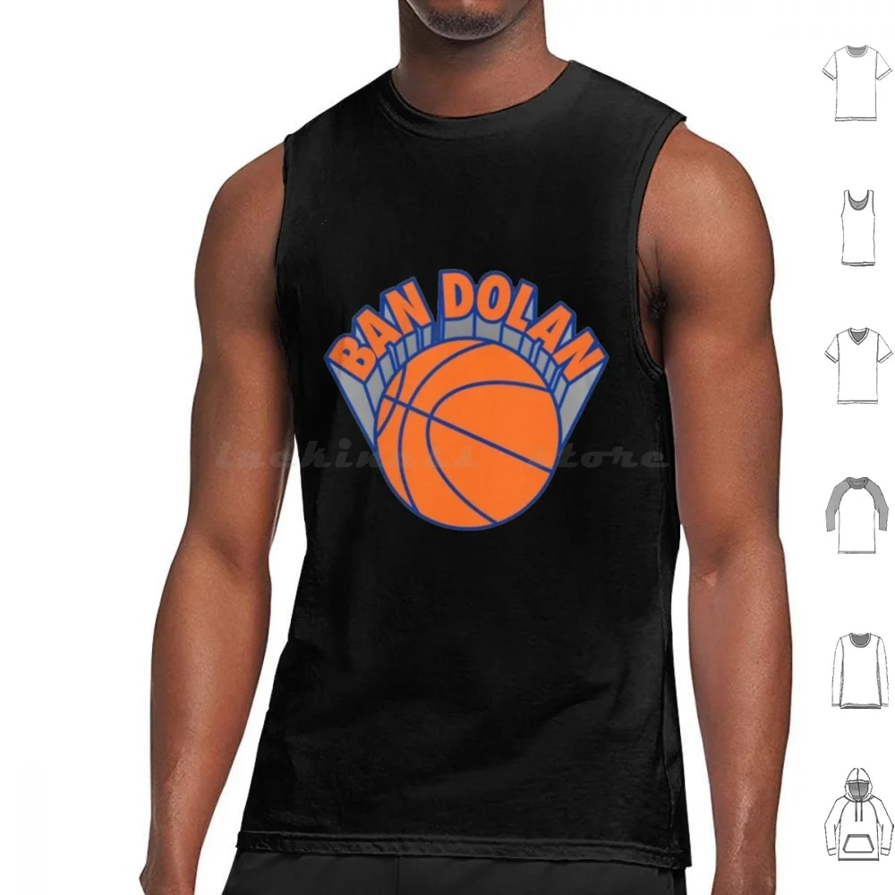 Ban Tank Tops Vest Sleeveless Ban James Knicks Msg Madison Square Garden