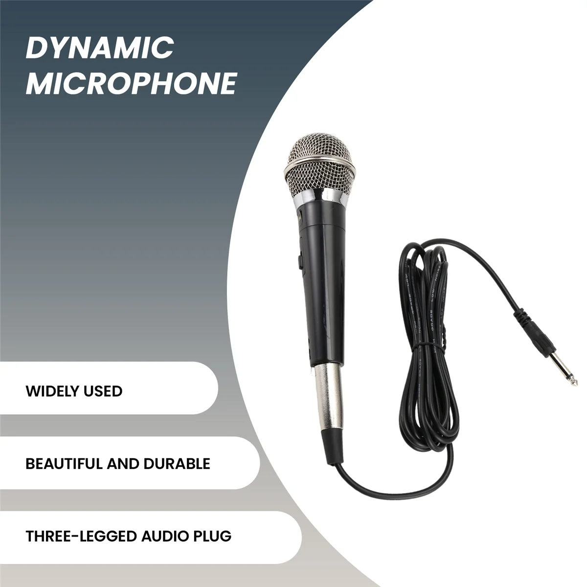 Karaoke Microphone MIC Handheld Dynamic Wired Dynamic Clear Voice_BSH