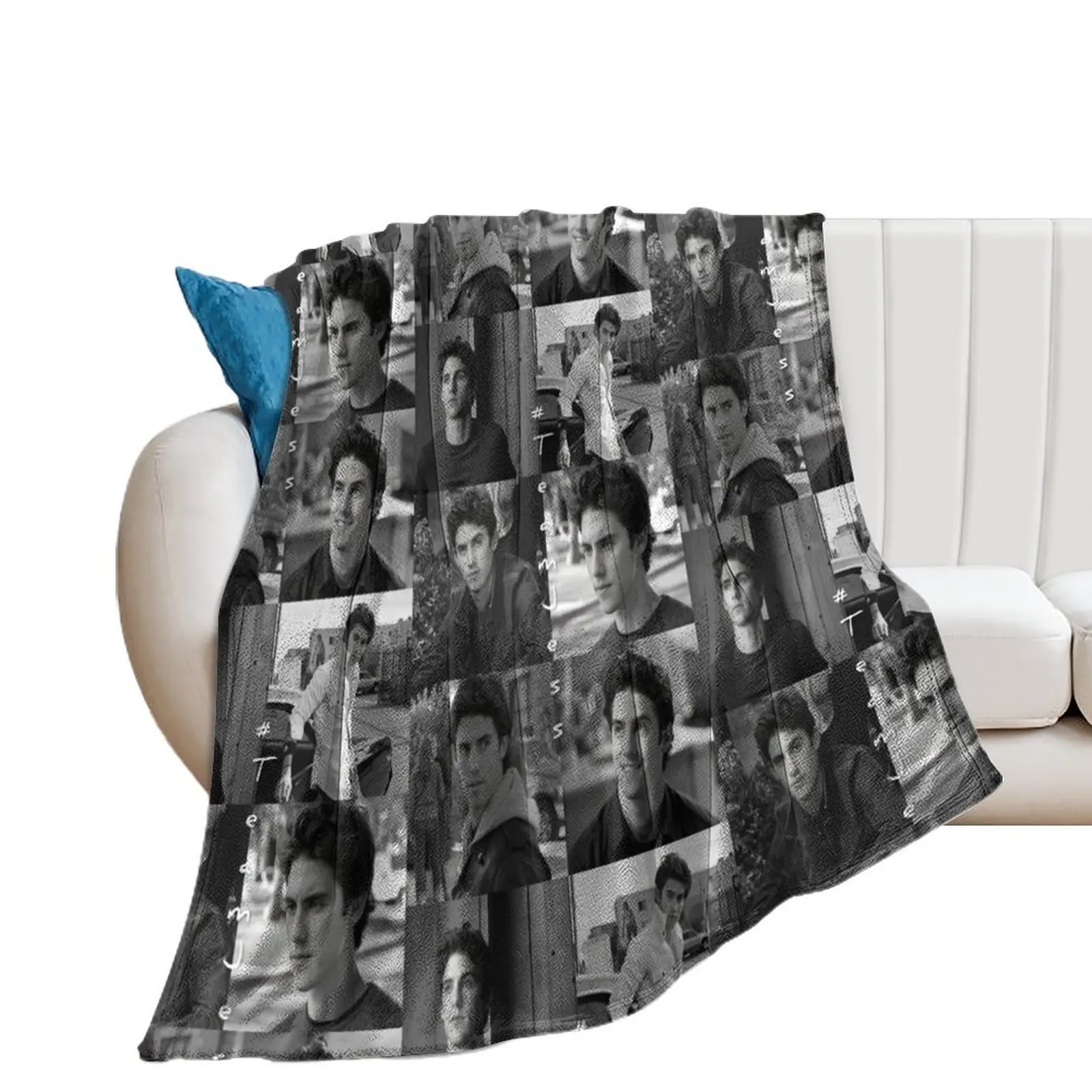 

Milo Ventimiglia Throw Blanket Retros Decorative Throw Plaid Blankets